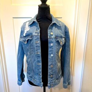 Arizona Jean Co women’s denim jacket. Size S